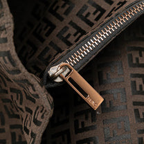 Thumbnail of Vintage Brown Canvas Fendi Tote - Image 10