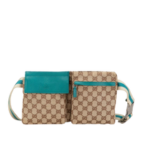 Thumbnail of Pre-Owned Beige Canvas Gucci Belt Bag - Image 1