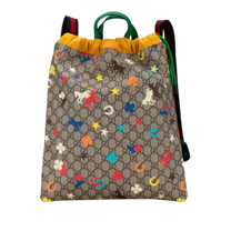 Thumbnail of Pre-Owned Beige Canvas Gucci Backpack - Image 1