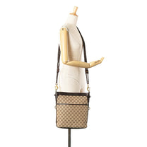 Thumbnail of Beige Canvas Gucci Crossbody Bag - Image 10
