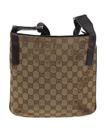 Thumbnail of Beige Canvas Gucci Crossbody Bag - Image 2