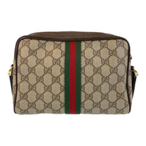 Thumbnail of Vintage Beige Canvas Gucci Crossbody Bag - Image 2