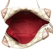 Thumbnail of Vintage Beige Canvas Gucci Crossbody Bag - Image 4