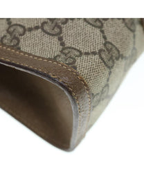 Thumbnail of Vintage Beige Canvas Gucci Clutch - Image 7