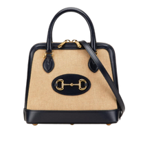 Thumbnail of Beige Canvas Gucci Handbag - Image 1