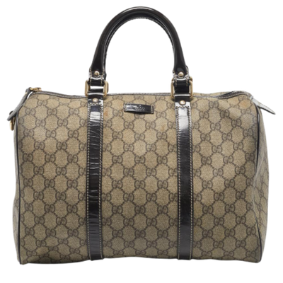 Pre-Owned Beige Canvas Gucci Handbag