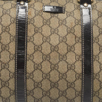 Thumbnail of Vintage Beige Canvas Gucci Handbag - Image 4