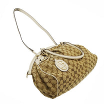Thumbnail of Beige Canvas Gucci Handbag - Image 5
