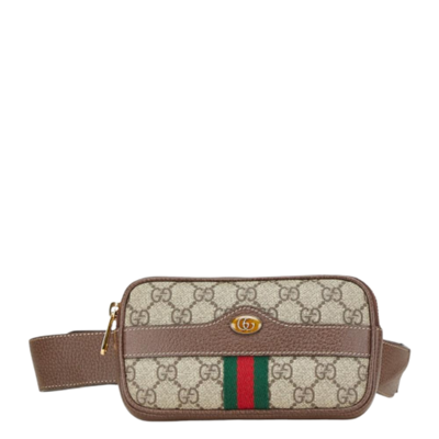 Pre-Owned Beige Canvas Gucci Ophidia