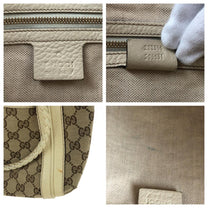 Thumbnail of Beige Canvas Gucci Shoulder Bag - Image 4