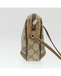Thumbnail of Vintage Beige Canvas Gucci Shoulder Bag - Image 4