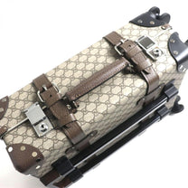 Thumbnail of Pre-Owned Beige Canvas Gucci Travel Bag - Image 10
