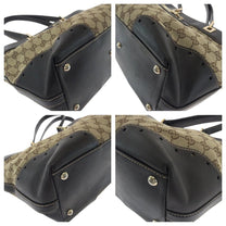 Thumbnail of Vintage Beige Canvas Gucci Tote - Image 3