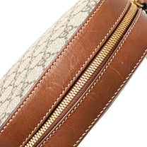 Thumbnail of Vintage Beige Fabric Gucci Crossbody Bag - Image 8