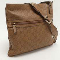 Thumbnail of Pre-Owned Beige Leather Gucci Shoulder Bag - Image 2
