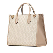 Thumbnail of Vintage Beige Leather Gucci Tote - Image 2