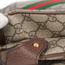 Thumbnail of Vintage Beige Leather Gucci Shoulder Bag - Image 7