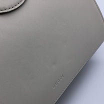 Thumbnail of Vintage Beige Leather Gucci Bamboo - Image 8