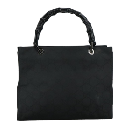 Black Canvas Gucci Bamboo