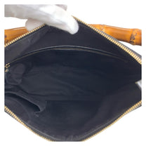 Thumbnail of Pre-Owned Black Canvas Gucci Bamboo - Image 3