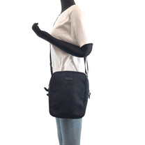 Thumbnail of Vintage Black Canvas Gucci Crossbody Bag - Image 6