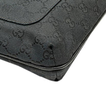 Thumbnail of Vintage Black Canvas Gucci Crossbody Bag - Image 8