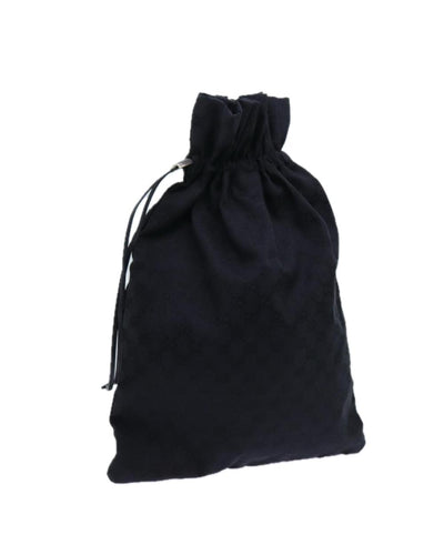 Black Canvas Gucci Handbag