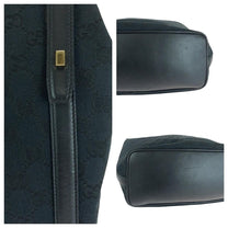 Thumbnail of Black Canvas Gucci Jackie - Image 6