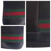 Thumbnail of Black Canvas Gucci Shoulder Bag - Image 4