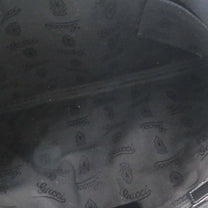 Thumbnail of Black Coated Canvas Gucci Shoulder Bag - Image 5