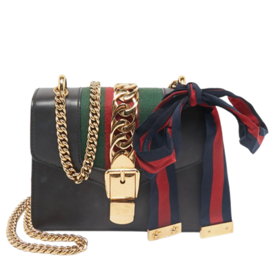 Black Fabric Gucci Sylvie