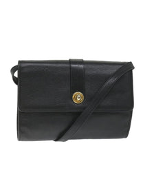 Thumbnail of Vintage Black Leather Gucci Shoulder Bag - Image 1