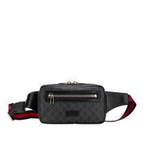 Thumbnail of Vintage Black Leather Gucci Belt Bag - Image 1