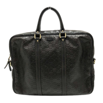 Thumbnail of Pre-Owned Black Leather Gucci Tote - Image 1