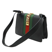 Thumbnail of Black Leather Gucci Sylvie - Image 2