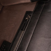 Thumbnail of Vintage Black Leather Gucci Crossbody Bag - Image 6