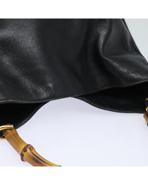 Thumbnail of Black Leather Gucci Bamboo - Image 6
