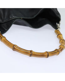 Thumbnail of Black Leather Gucci Bamboo - Image 7