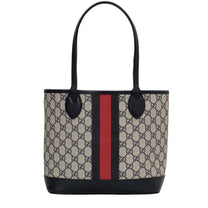 Thumbnail of Blue Canvas Gucci Handbag - Image 3