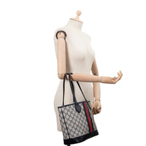 Thumbnail of Blue Canvas Gucci Handbag - Image 6