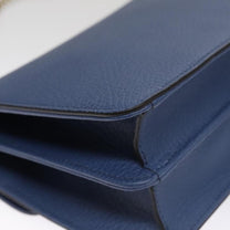 Thumbnail of Pre-Owned Blue Leather Gucci Shoulder Bag - Image 9