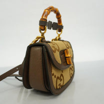 Thumbnail of Vintage Brown Canvas Gucci Bamboo - Image 3