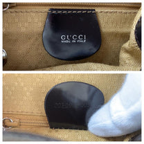Thumbnail of Pre-Owned Brown Canvas Gucci Backpack - Image 4