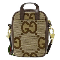 Thumbnail of Pre-Owned Brown Canvas Gucci Crossbody Bag - Image 2