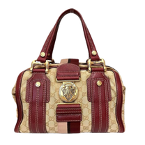 Thumbnail of Brown Canvas Gucci Handbag - Image 1