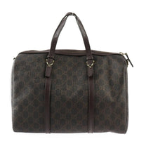 Thumbnail of Pre-Owned Brown Canvas Gucci Handbag - Image 4