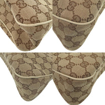 Thumbnail of Vintage Brown Canvas Gucci Handbag - Image 4