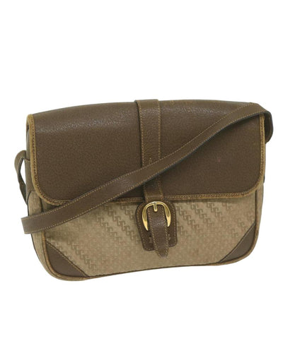 Brown Canvas Gucci Shoulder Bag