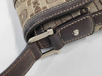 Thumbnail of Vintage Brown Canvas Gucci Shoulder Bag - Image 7