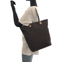 Thumbnail of Vintage Brown Canvas Gucci Tote - Image 7